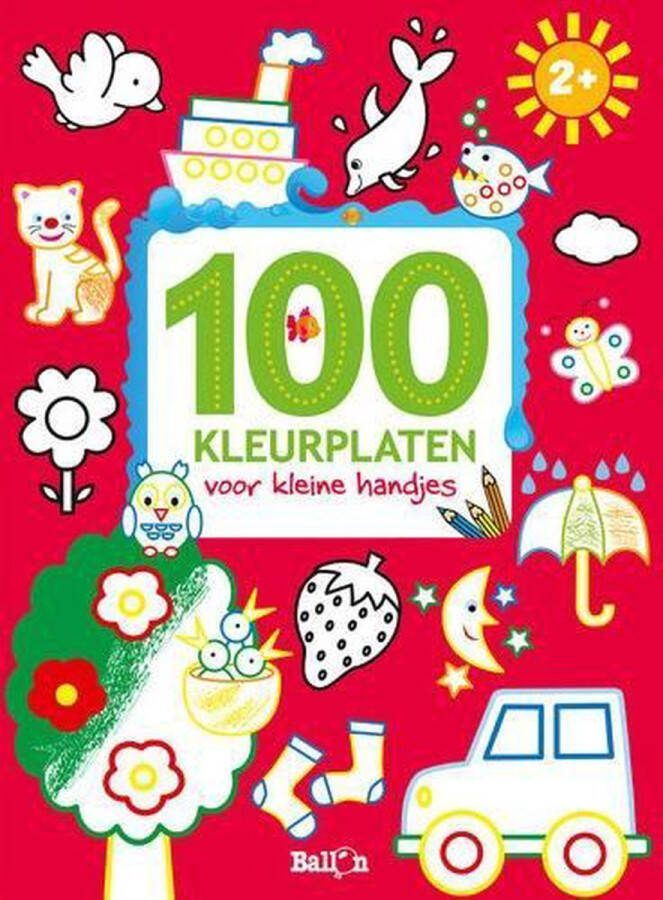 100 kleurplaten voor kleine handjes 2+