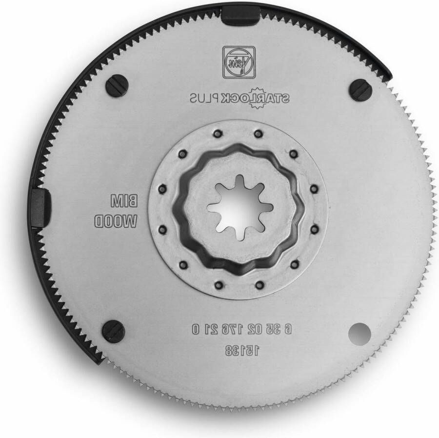 100 mm HSS zaagblad VE 1 stuk opname StarlockPlus bimetaal lange levensduur geschrankte houtvertanding