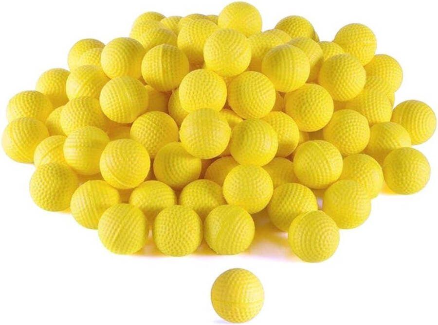 100 stuks Ronde Schuimballen Vervanging voor Kinderen Stressbal Atomic Power Popper