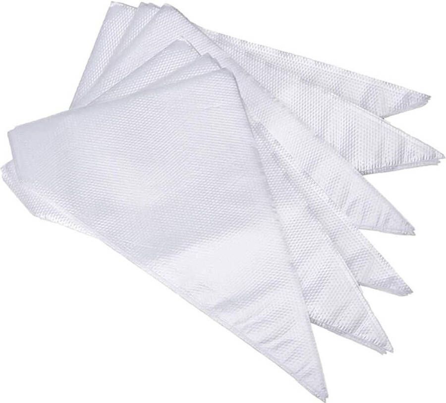 100 stuks Wegwerp spuitzak small 257 cm (LDPE) voor koekjes glazuur stabiel spuitzakken wegwerp