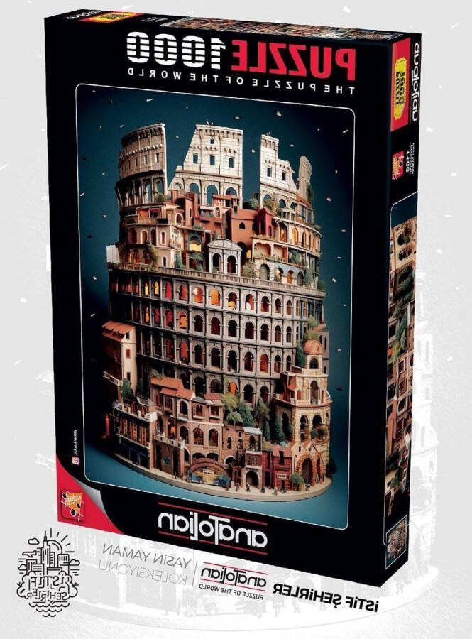 1000-stukjes puzzel van het Colesseum uitdagende legpuzzel 1166