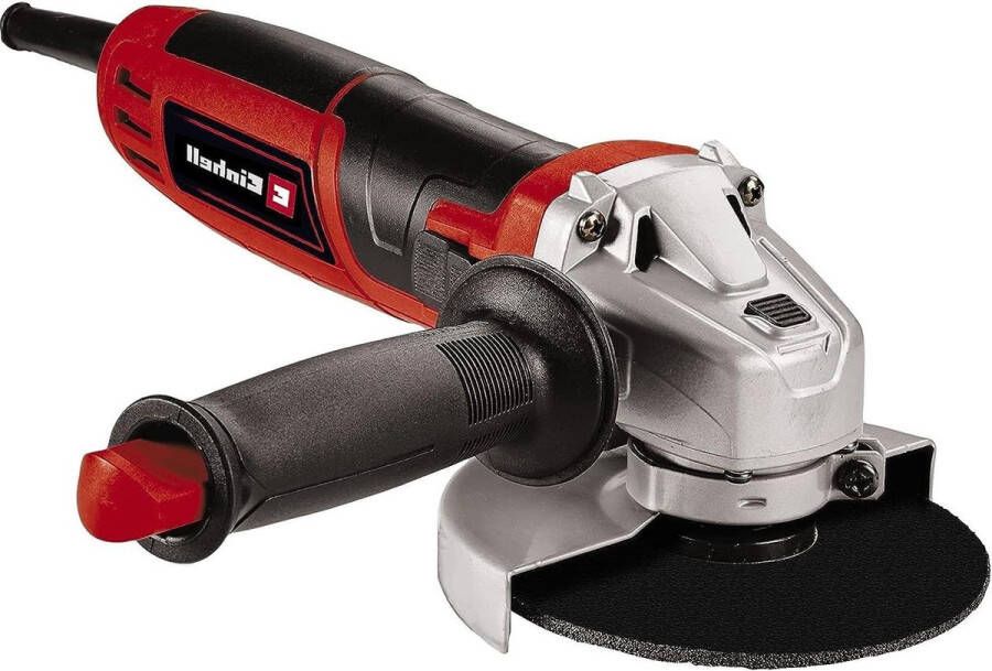 115 mm haakse slijper 750W softstart spilvergrendeling zachte grip extra handgreep snijden schuren slijpen polijsten