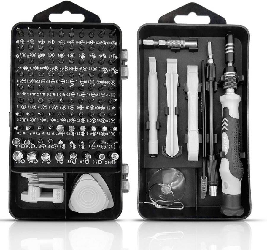 119 in 1 Computer Reparatie Kit Elektronische Tool Kit Mini Precisie Schroevendraaier Set met Case voor Iphone Telefoon Laptop Juweliers