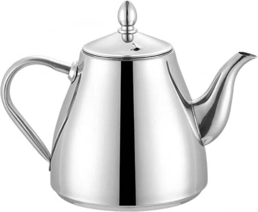 12 liter Roestvrijstalen theepot met holle handgreep Koffiepot voor thuisgebruik Koffiepot