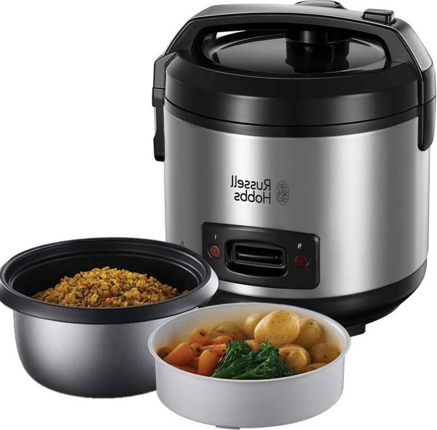 12 Liter Stoomkoker Incl. Maatbeker en Stoommandje Rijstkoker 500 Watt