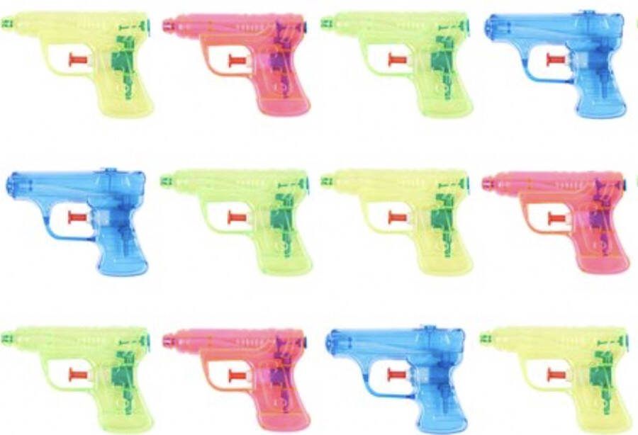 12 Mini Waterpistool Speelgoed voor Kinderen Voordeelverpakking Waterpistooltjes mini Watergun