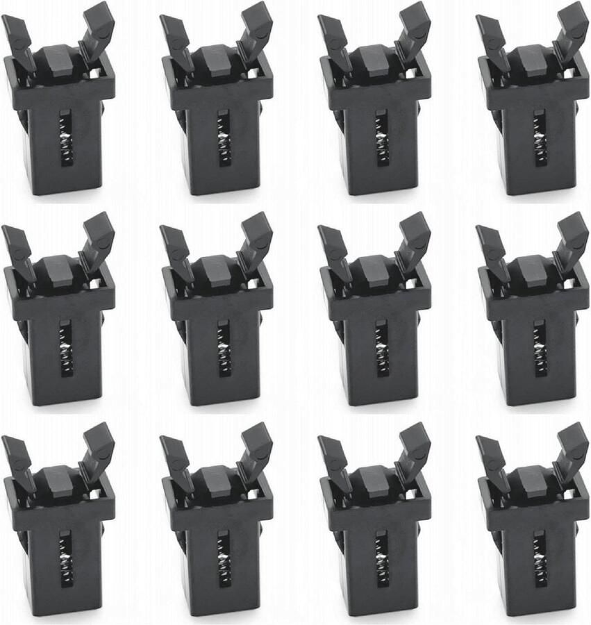 12 STKS Touch Bin Deksel Catch Vervanging Compatibel Bin Latch Lock Reparatie Bin Touch Deksel Clips Vervanging Bin Sluiting