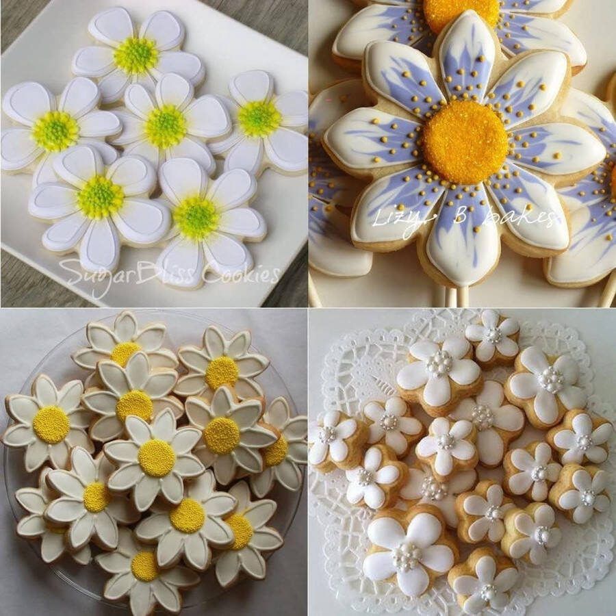 12 stuks Lente Mini Koekjesvormpjes Blad Rozenblad Druppel Bloemvormen Metalen Koekjesvormer Taartgereedschap Suikerknutsel DIY Vormmodel Set Koekjesvormer Pasen