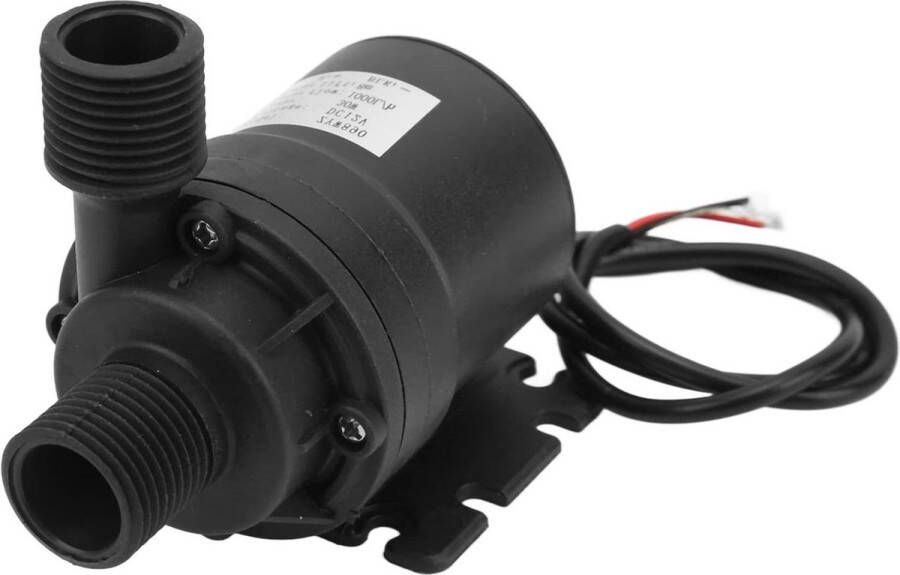 12 V Water Pump 1000 L-Hour 8 m Lifting Height Ultralight Submersible Water Pump IP68 Waterproof Removable Brushless for Aquariums Ponds