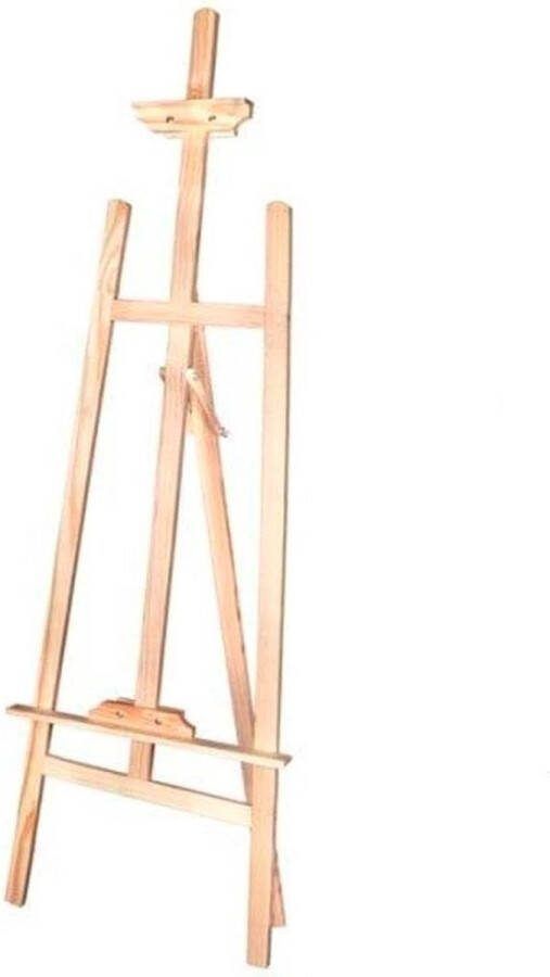 120 cm Schildersezel met verstelbare standaard voor schilderijen