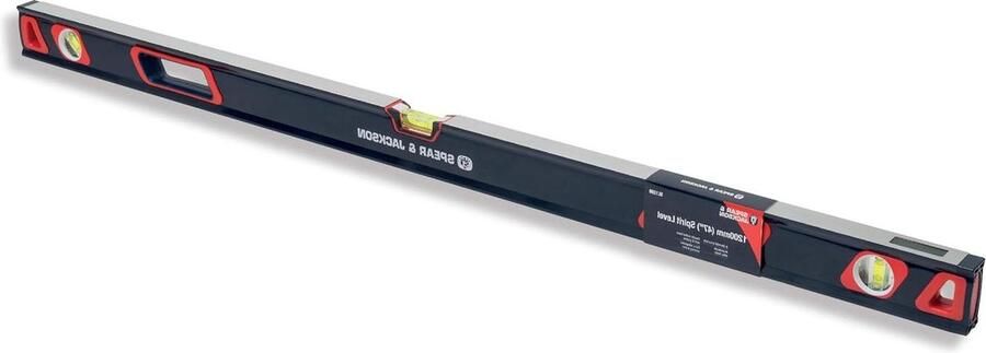 1200 mm waterpas blauw rood hoge kwaliteit Spear & Jackson
