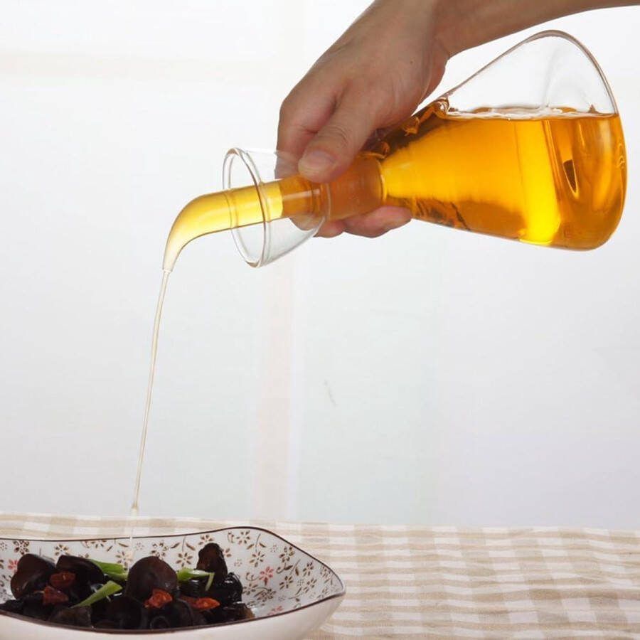125ml transparante azijn oliedispenser voor grillen-BBQ-bakken-sla-braden-sojasaus