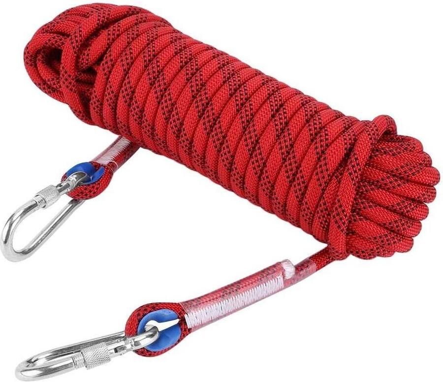 12mm high-performance paracord panchute cord lanyard met karabijnhaak klimtouw accessoires