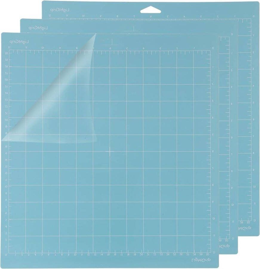 12x12 Inch Lightgrip Zelfklevende Vervanging Snijmat Duurzaam Quilten Snijmat voor DIY Craft Naaien Pak van 3