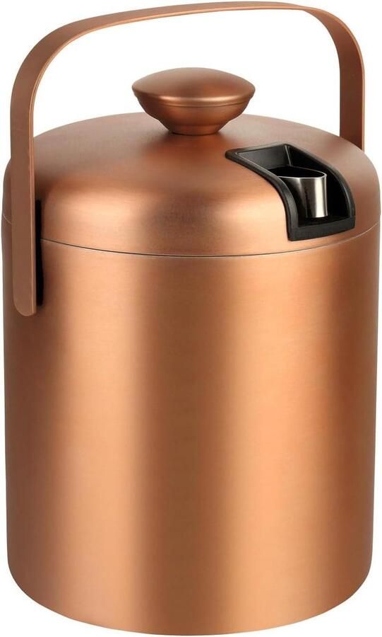 13-liter-ijsblokjescontainer-met-deksel-en-tang-wijnkoeler-ijsblokjes-emmer-champagnekoeler-dubbelwandig-handvat-rose Ijsemmer dubbelwandig met deksel
