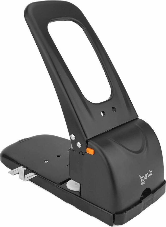 1300 perforators groot 100 vellen capaciteit formaataanduidingen high-performance 2-voudige perforatie zwart