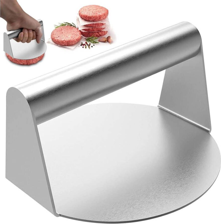 14 cm Smash Burger Press Round roestvrij staal hamburgers barbecue grill accessoires makkelijk schoon te maken smash burger