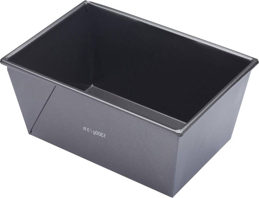 14 kg broodvorm PFOA anti-aanbaklaag robuust 1 mm koolstofstaal 215 x 13 cm broodpan