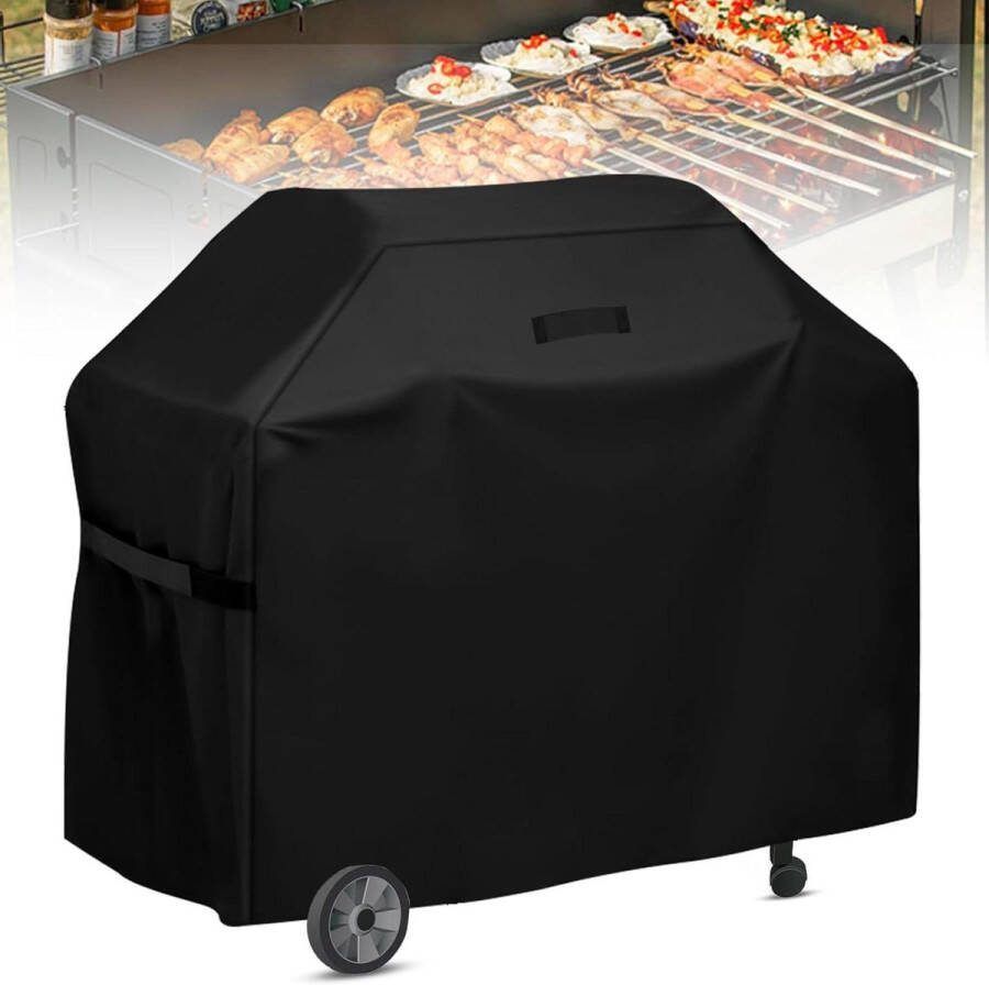 145 x 61 x 117 cm waterdichte gasgrillhoes Beschermhoes voor BBQ Weerbestendige afdekking UV- en scheurvast BBQ hoes rond