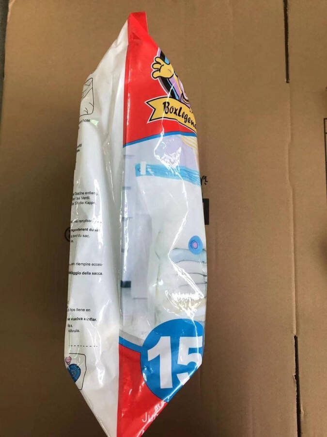 15 stuks dikke vacuümzakken XXL 2XL 5 l 5 m 2S herbruikbaar voor matras kussens beddengoed reizen vacuümzakken vacuum storage bag jumbovacuum storage bag jumbo