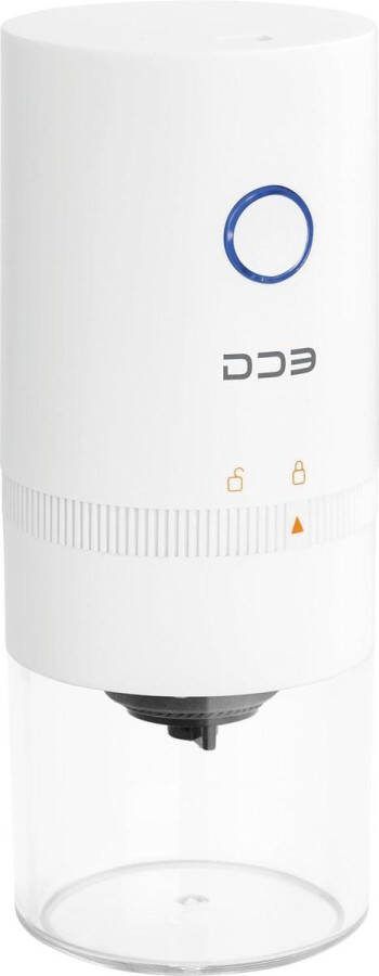 150 Minimo White Koffiemolen USB-C Compacte Draagbare Koffiemolen met USB-C oplaadmogelijkheid