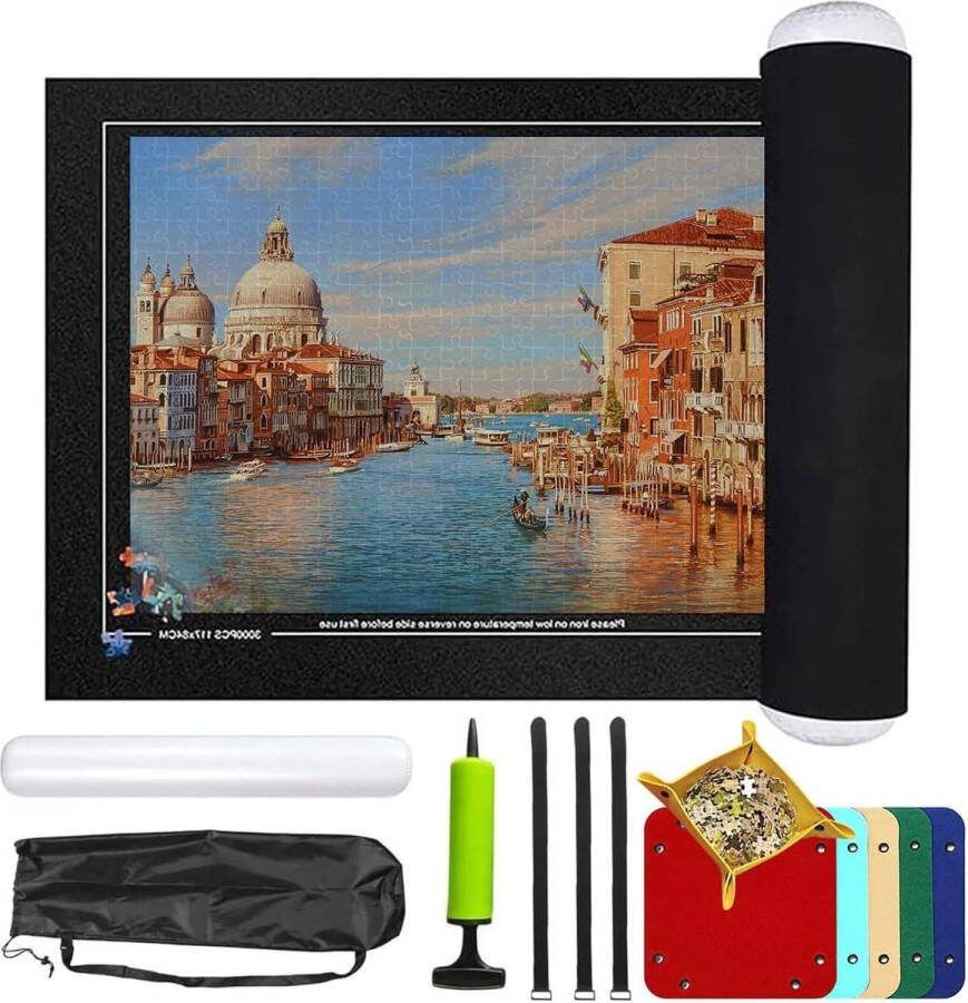1500-stukjes puzzelmat roll-up draagbare fill puzzelmat accessoires voor 1000 2000 3000 stukjes