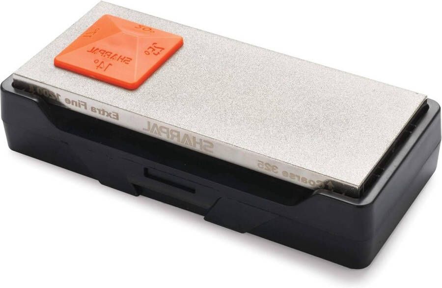 156N messenslijper diamanten wetsteen opberghouder grove dubbelzijdige korrel 325 extra fijn 1200 slijpsteen antislipbasis hoekgeleider. Diamond sharpening stone set