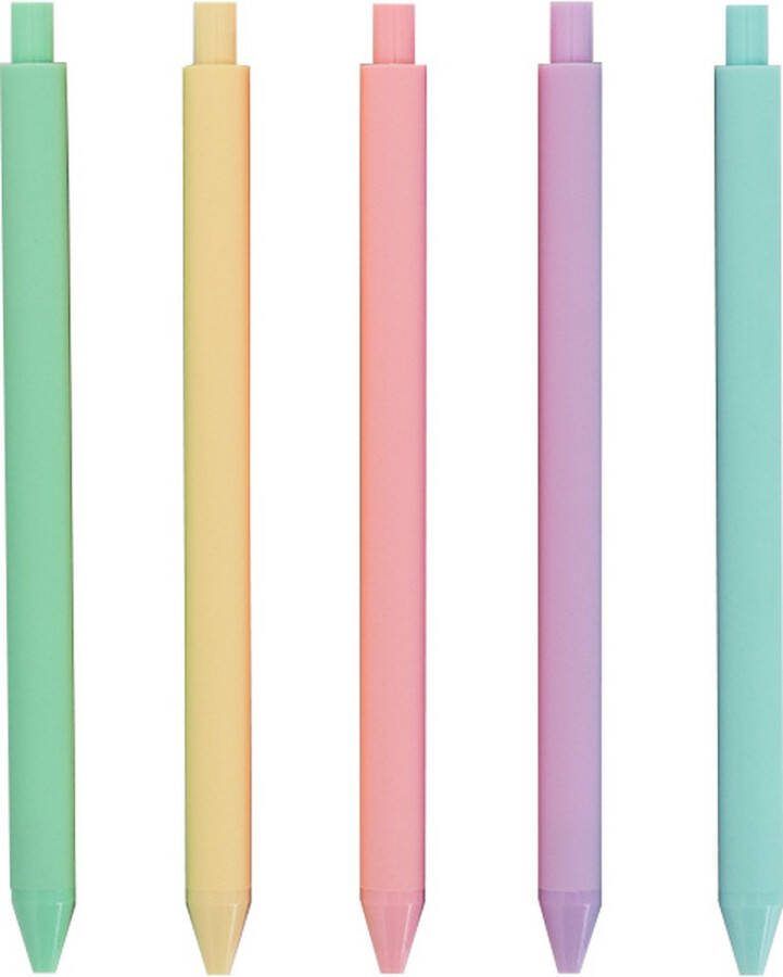 15x 0 5mm Gelpen Gelpennen Gelkugelschrijvers Zwart