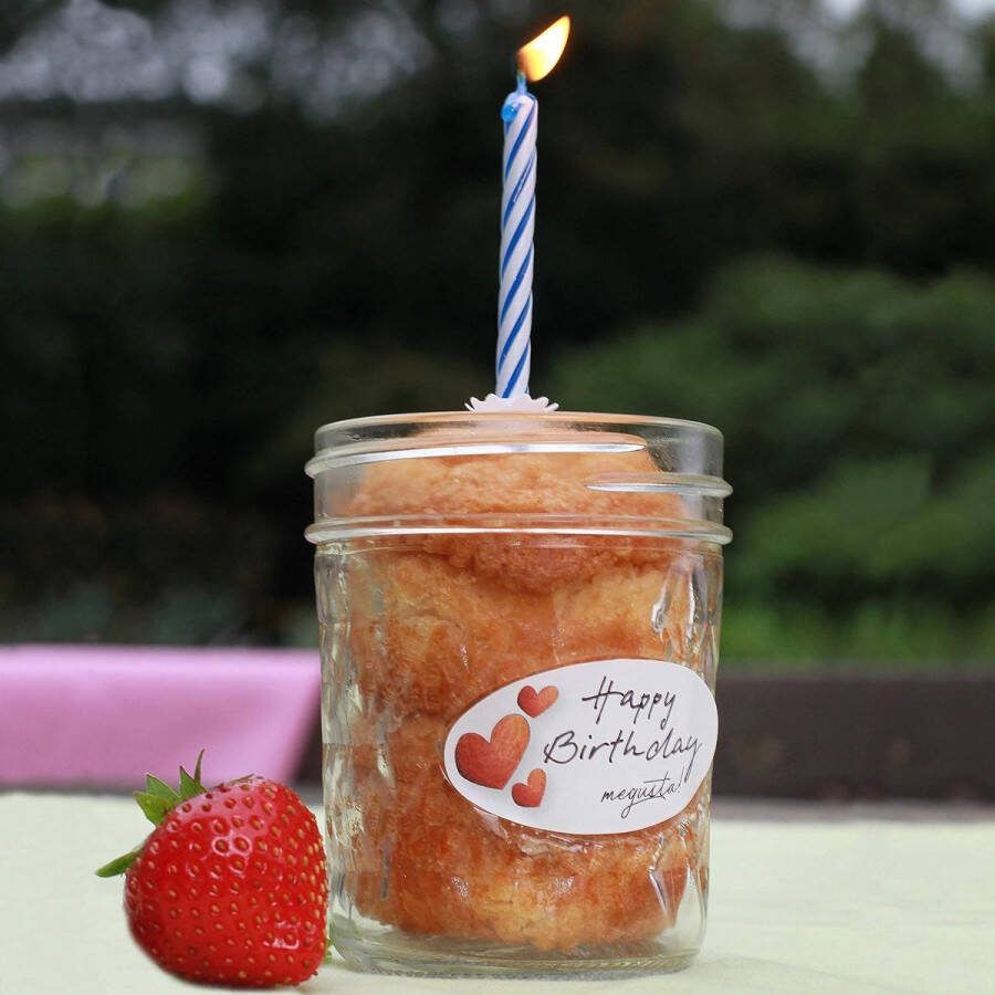 16-delige set weckpotten 200 ml + 16 etiketten glas in diamantpatroon met witte deksel weckpotten Mason Jar voor jam specerijen badkamerdecoratie als broodbakvorm taartvorm