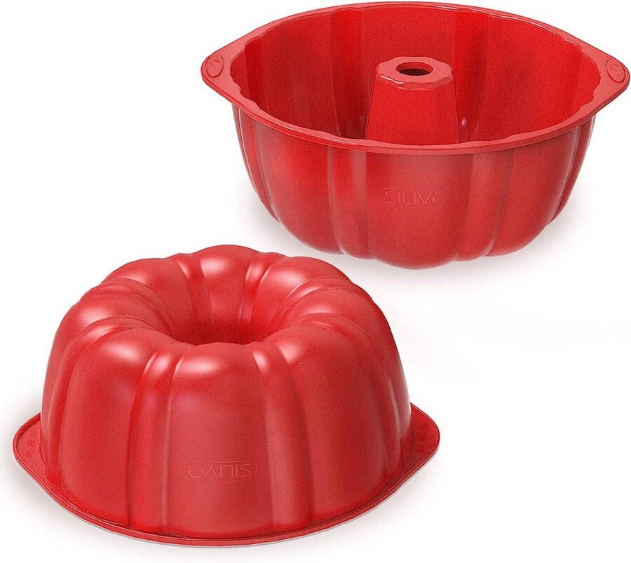 17 5 cm Bundt-cakevorm siliconen bakvorm Bundt-cakevorm zachte niet-klevende siliconen cakevorm voor gelei gelatine cakes tulband