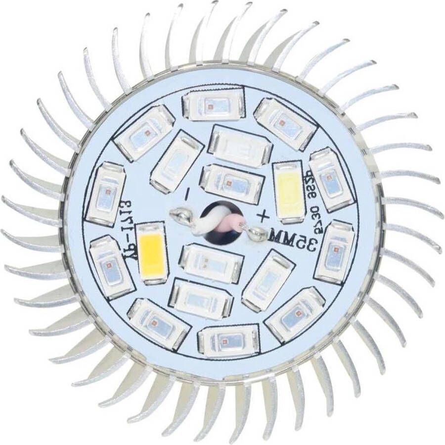 18W volledig spectrum GU10 wit plantenlicht voor kamerplanten LED groeilamp voor tuin bloemen groenten en fruit Groeilamp
