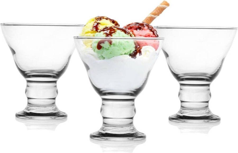 1992 Dessertgläser-Set IJscoupes 6-delige set 6x200 ml Schalen set
