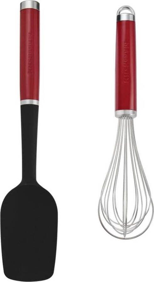 2-delige bakset Empire Red Silicone KitchenAid KQG463OHERE