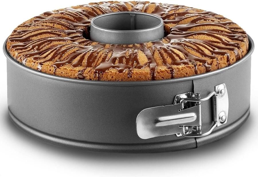 2 in 1 Biscuit Maker Afneembare Vorm Springvorm Anti-aanbak 26 cm Springvorm