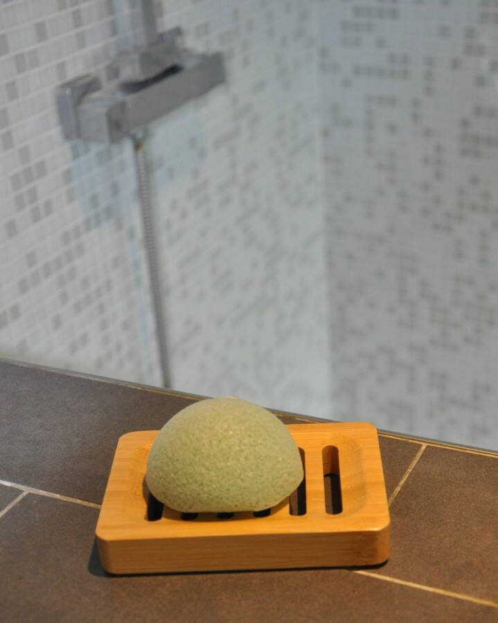 2 Konjac spons mint Douche Badspons Reiniging Zero waste