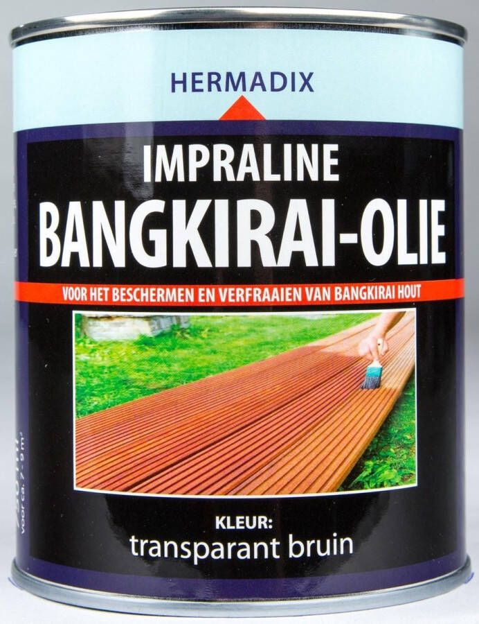 Hermadix 2 Stuks Impraline Bangkirai Olie 750 Ml