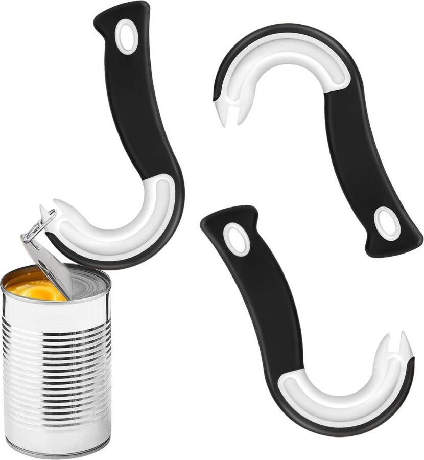 2 stuks Ring Pull Blikopener Glasopener voor blikjes met sluitringen Blikopener