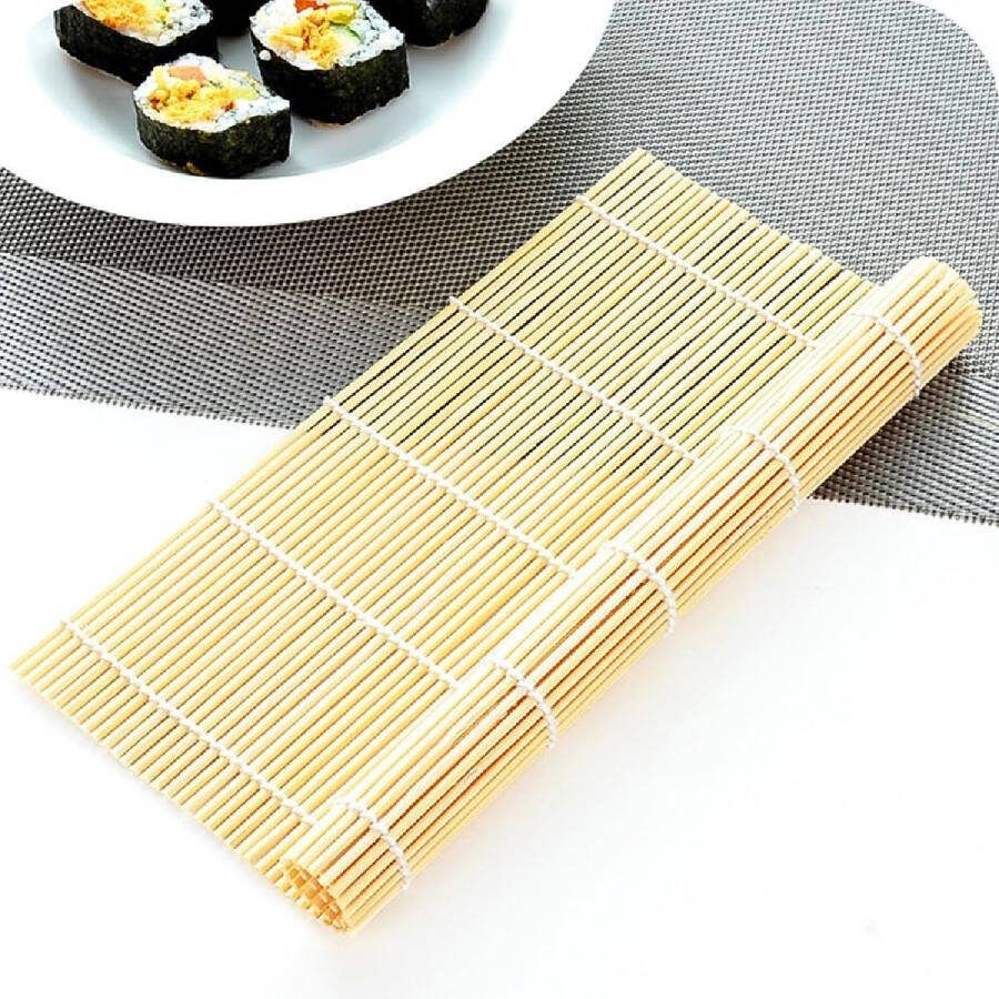 2 stuks sushi rollen sushi rolmat in Japanse stijl sushi gordijn beginners DIY rolmat voor keuken Japanse restaurants sushi liefhebbers