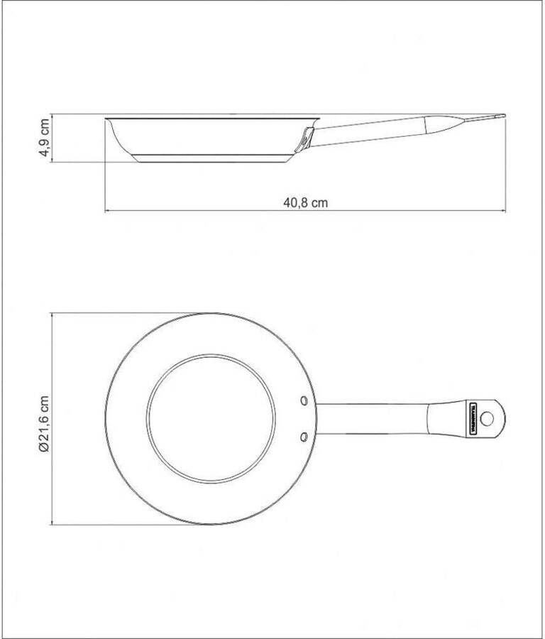 20 cm antiaanbaklaag professionele braadpan koken bakken Keukenapparatuur