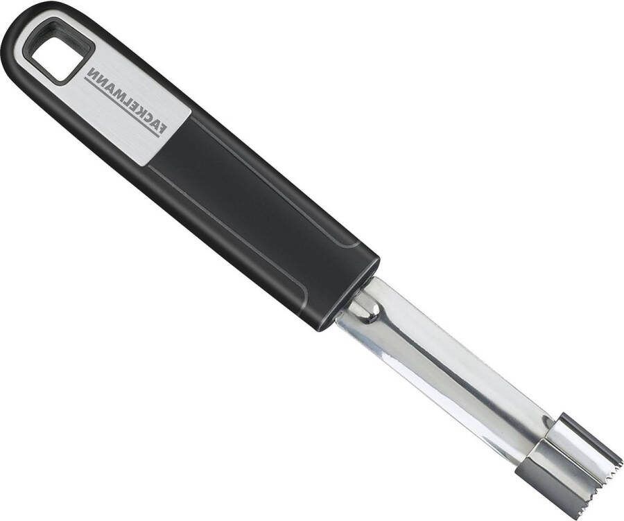 20 cm SENSE appelpituitsteker met anti-slip handgreep kunststof zilver zwart 1 stuk Appelsnijder