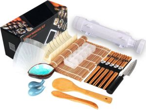 20-in-1 Sushi maker set Sushi bazooka Sushi kit Sushi set All in one Moederdag cadeau