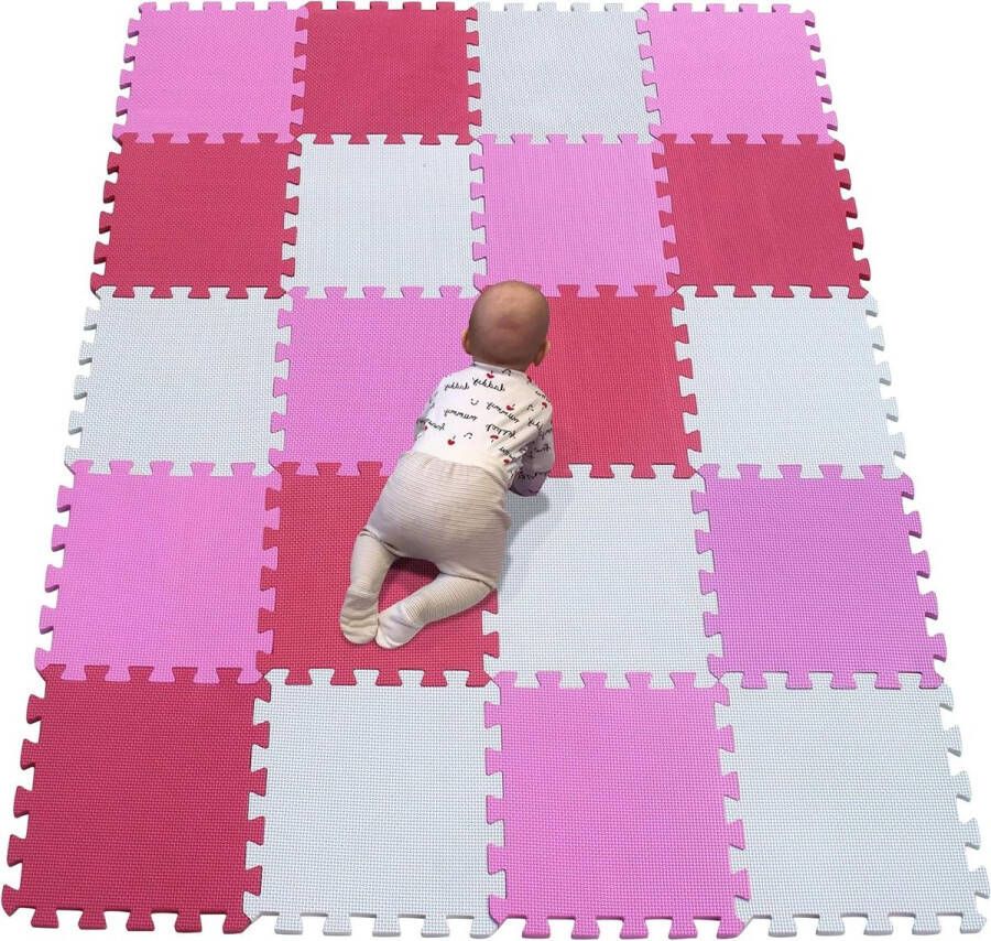 20 Tegels 30cm×30cm×1cm Dikke EVA Schuimvloer Peuters Grijpende Mat Baby's Puzzel Speelmatten Kinderen R01R03R09G301020