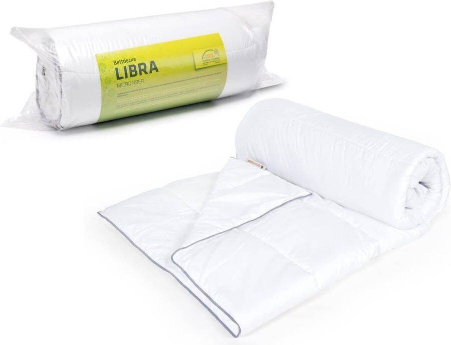 200 x 200 zomer dekbed anti-allergisch voor mensen met een allergie zomerdekbed 100% microvezel Libra