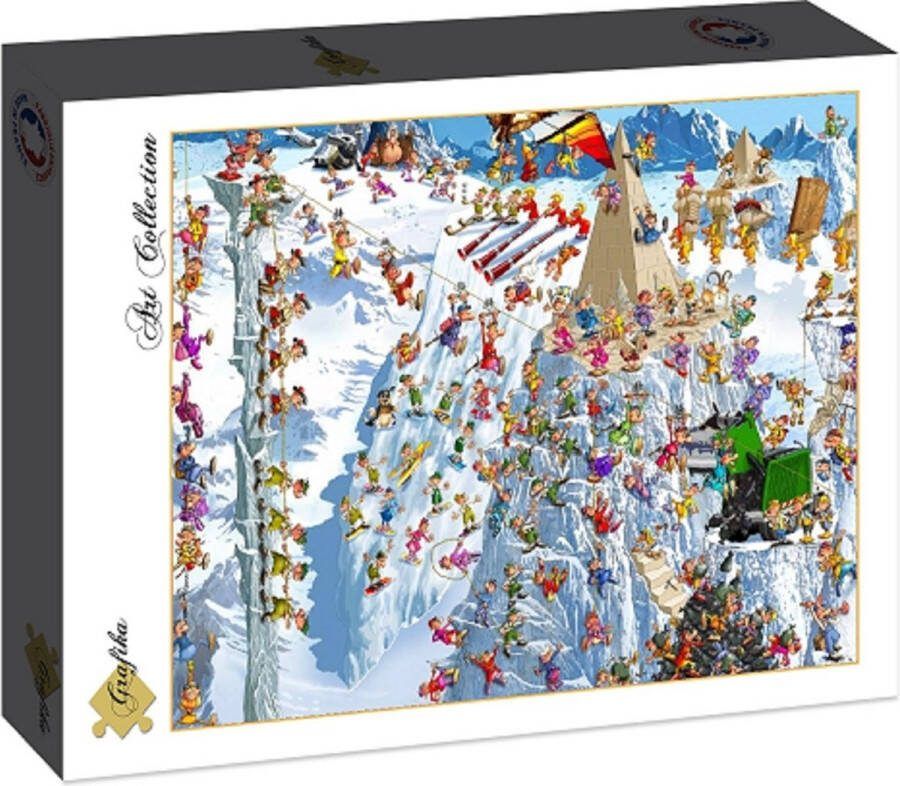 2000 Stukjes Climbing Francois Ruyer Grafika Legpuzzel