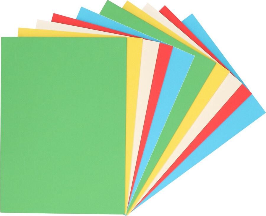 200x gekleurd A4 papier 200 stevige vellen tekenpapier Knutselpapier gekleurd A4 papier