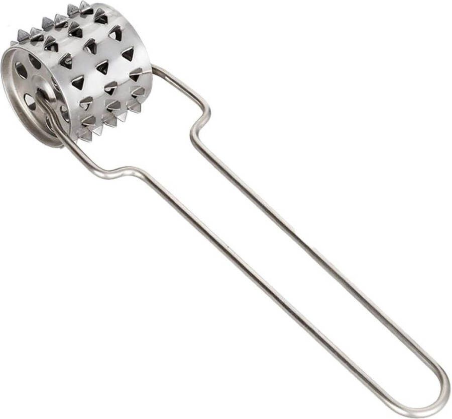 21 cm vleeshamer van roestvrij staal ideaal voor vlees steaks en rollade