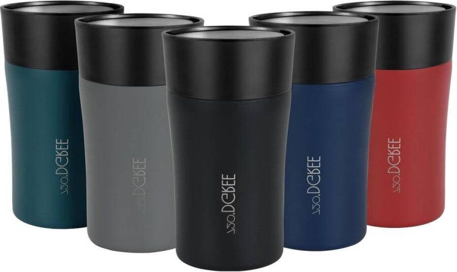 210ml Thermosbeker PleasureToGo 2.0 3 Maten 3h Heet 6h Koud Lekvrij Roestvrij Staal Thermo Koffiebeker-Geïsoleerde Mok-dop-360° Drink