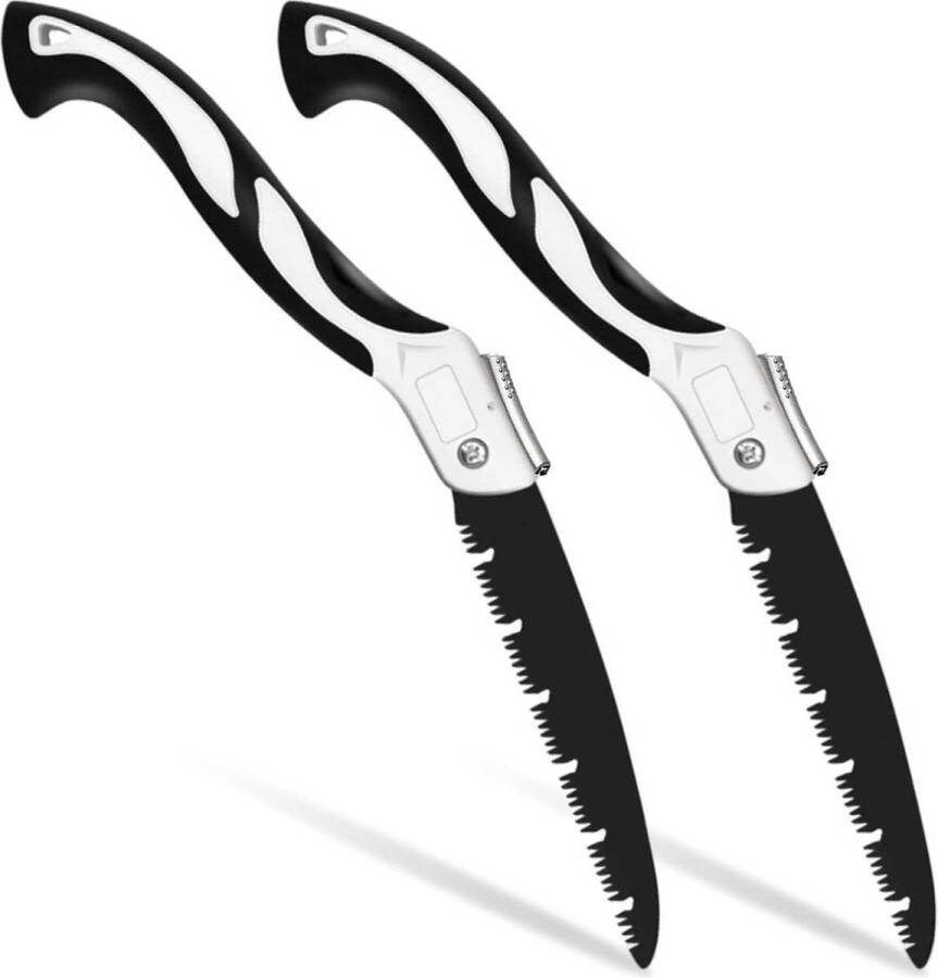 21cm Opvouwbare Snoeizaag Met Veilig Slot Handzaag Boomzaag Tuin Klapzaag Softgrip Handgreep Hout Tuinieren Camping