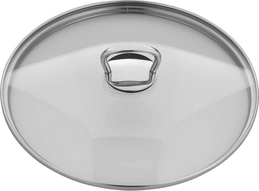 24 cm glazen pannendeksel vierkante handgreep hittebestendig vaatwasmachinebestendig glass pan lid