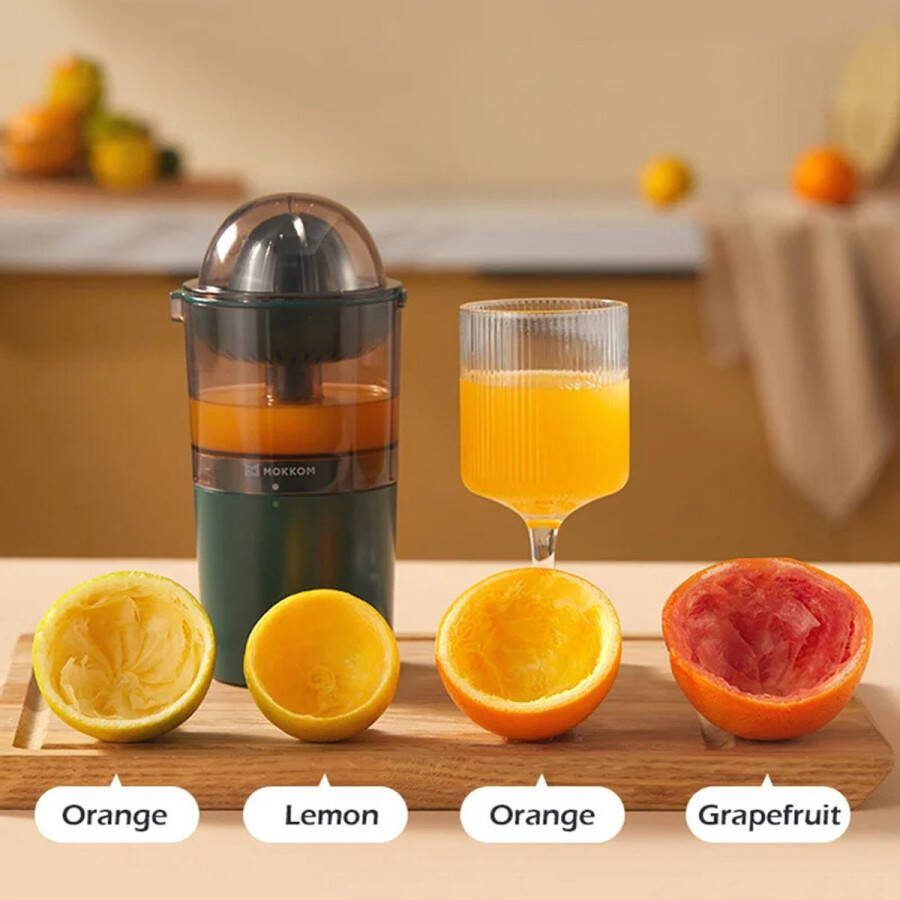250ML Draagbare Elektrische Juicer en Blender Mini Fruit Extractor met USB Oplaadbaar voor Sinaasappelsap en Citroen Extractie